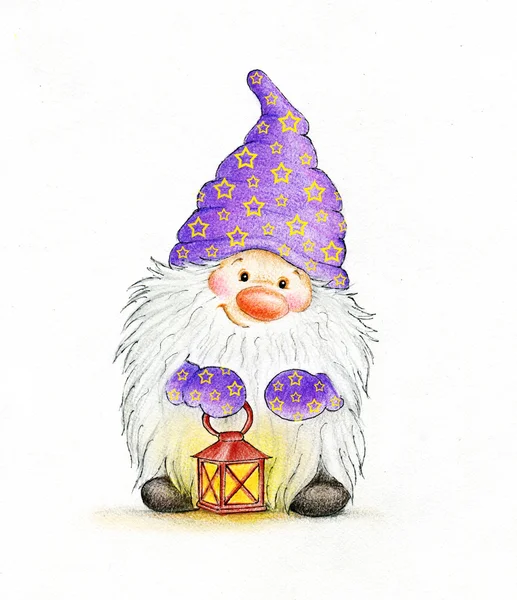 Sevimli çizgi gnome