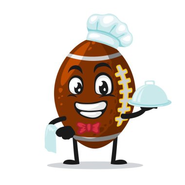 Rugby maskotu ya da şef şapkası takan ve yemek servisi yapan karakterin temsilcisi.
