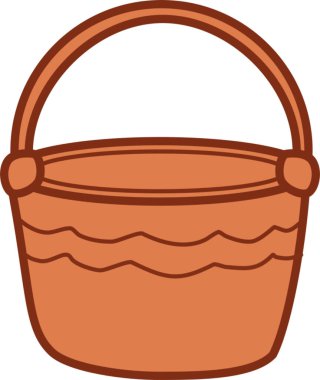 Sepet hatırlamaya elverişli vektör çizimi