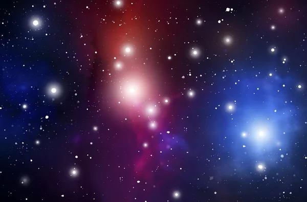 Astroloji mistik arka plan. Dış uzaya. Evrenin dijital illüstrasyon vektör. Vektör Galaxy arka plan.