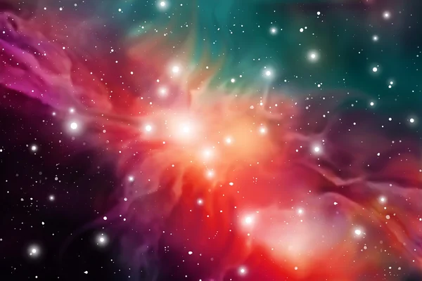 Astrologi Mystic bakgrund. Yttre rymden. Vektor Digital Illustration av universum. Vector Galaxy bakgrund. — Stock vektor