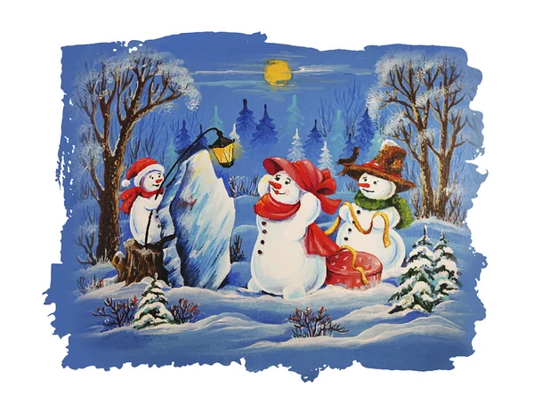 Sevimli noel karakterleri