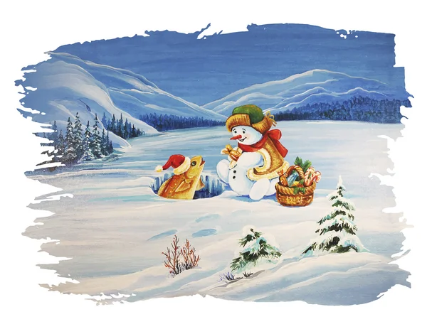 Sevimli noel karakterleri