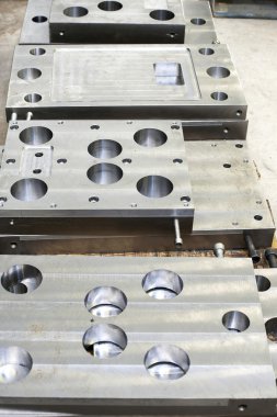 punch press kalıp. Torna ve freze Sanayi Çelik detay.