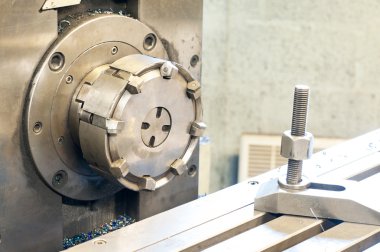 Yatay yan değirmen makine. Metal işleme, mekanik engineeri