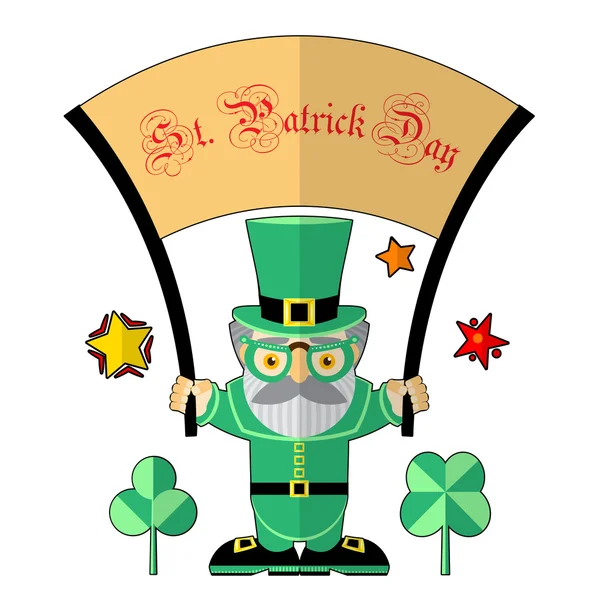 Ilustracja Saint Patrick — Wektor stockowy