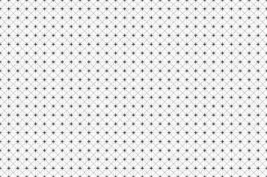 Beyaz arka planda ızgara deseni. Mimari siyah grafik. Geometrik kusursuz illüstrasyon.
