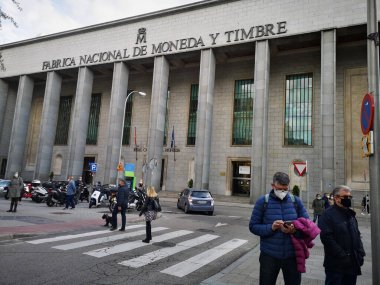 Madrid, İspanya. 23 Nisan 2021: 