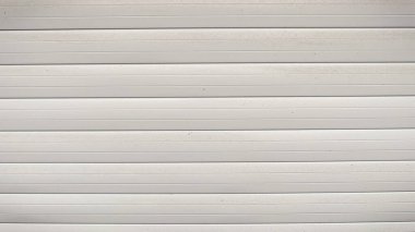 Beyaz pürüzsüz metal yüzey arka plan dokusu yatay çizgilerle soyut modern endüstriyel tasarım