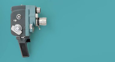 8mm 'lik makaralı 8mm' lik klasik kamera..