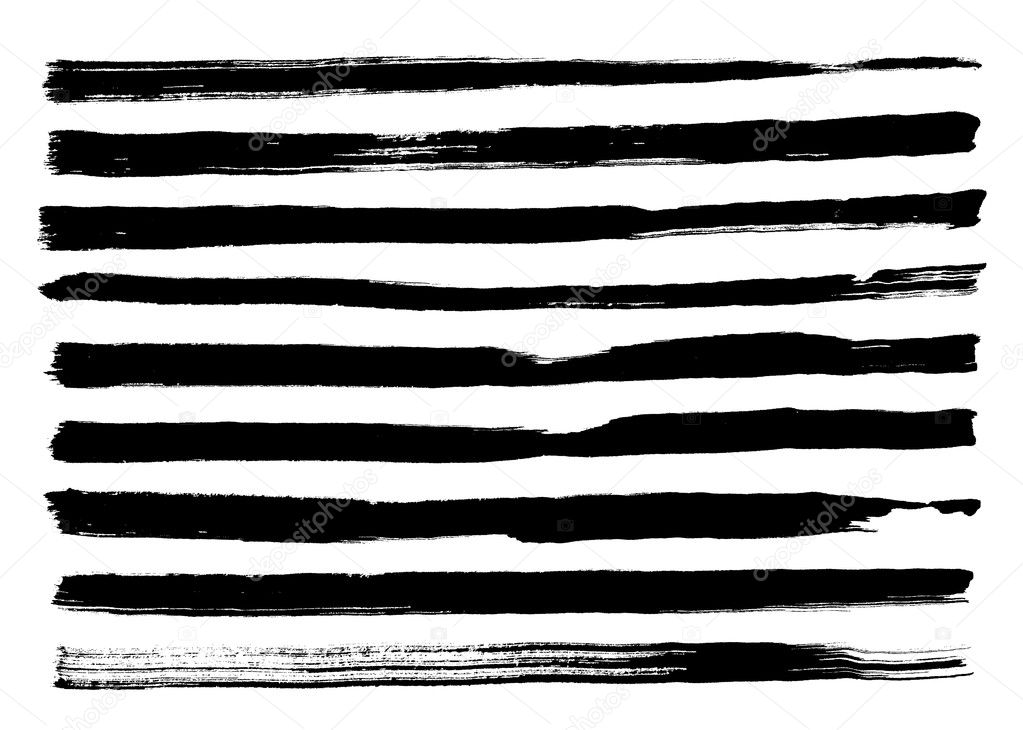 Black grungy vector abstract hand-painted background. Grunge Brush Stroke. Modern Textured Brush Stroke