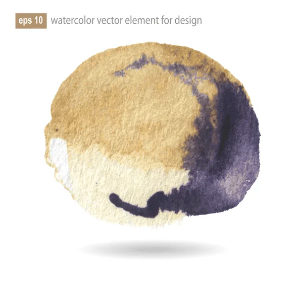 Vektor Illustration Aquarell abstrakte Elemente. — Stockvektor