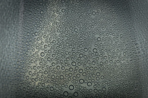 Drops of water gray color for background — Stock Photo, Image