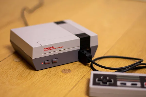 Nintendo Entertainment System Classic Модель Отдыха Оригинальной Рэш — стоковое фото