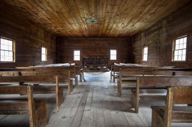 Historical Smoky Mountain Baptist Church clipart