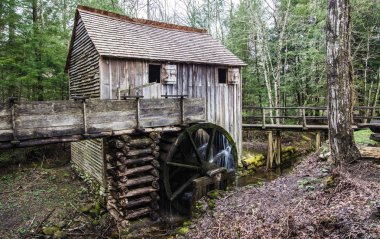 Kablo Grist değirmen Cades Cove