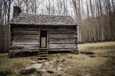 Pioneer Cabin In The Smoky Mountains National Park