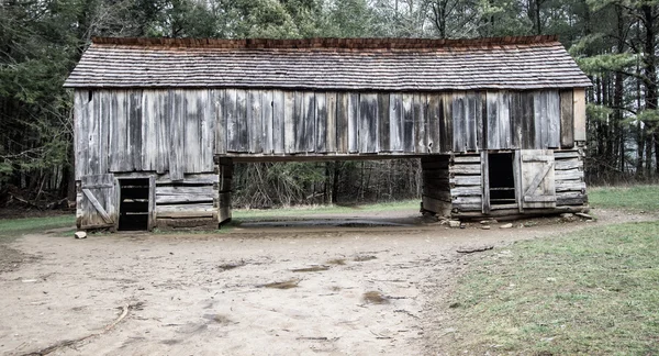 Pioneer Barn Background — Stock Photo, Image