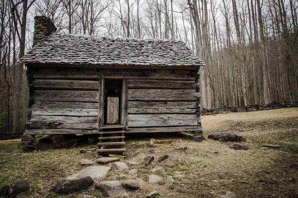 Pioneer Cabin In The Smoky Mountains National Park — Stock Photo, Image