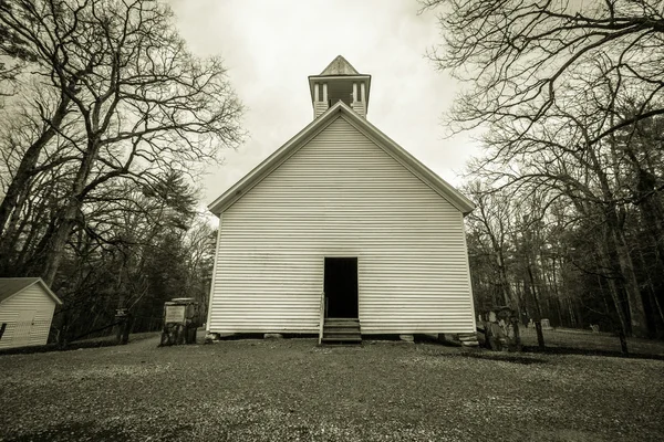 Smoky Mountain Church — Stockfoto