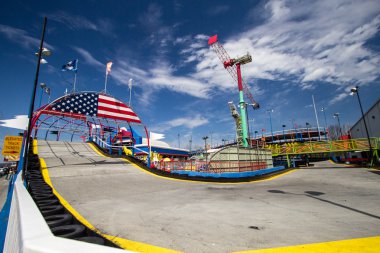 Kart gitmek parça ve eğlence Rides