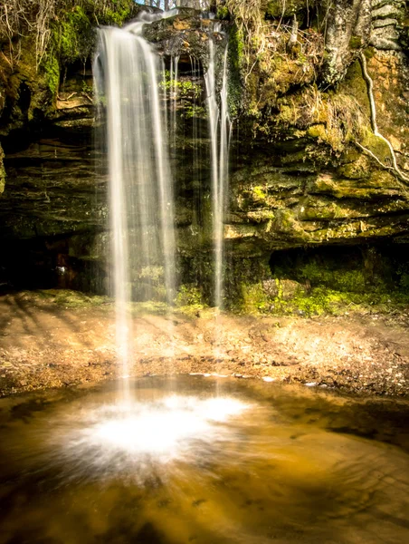 Michigan Upper Peninsula vattenfall — Stockfoto