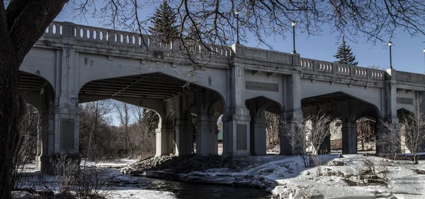 Winter In Petoskey Michigan — Stock Photo, Image