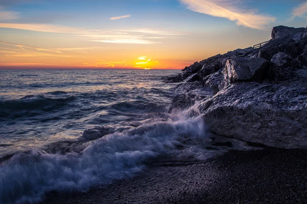 Amanecer de verano de los Grandes Lagos — Foto de Stock