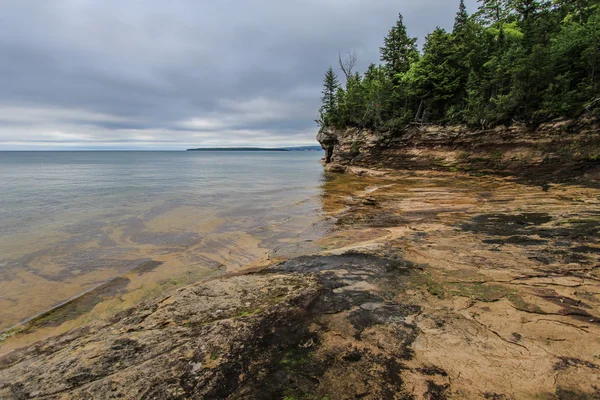 Wild Coast de Superior de Lago — Fotografia de Stock