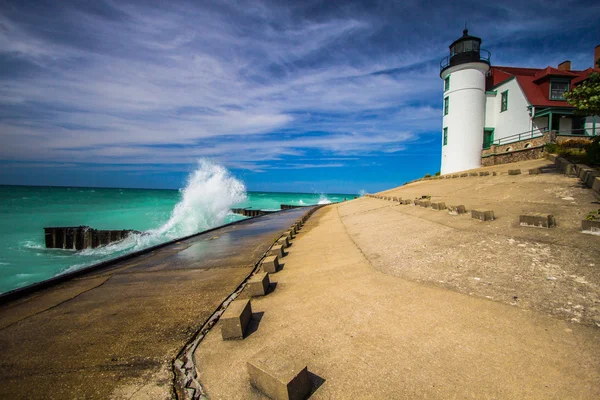 Phare du lac Michigan — Photo