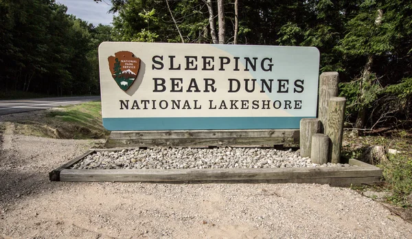 Dunes de l'ours endormi National Lakeshore — Photo