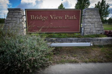 Makana köprü görünümü Park Michigan