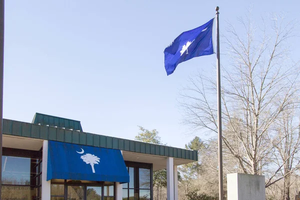 Landrum South Carolina Usa Februar 2021 Exterieur Des Welcome Visitors — Stockfoto