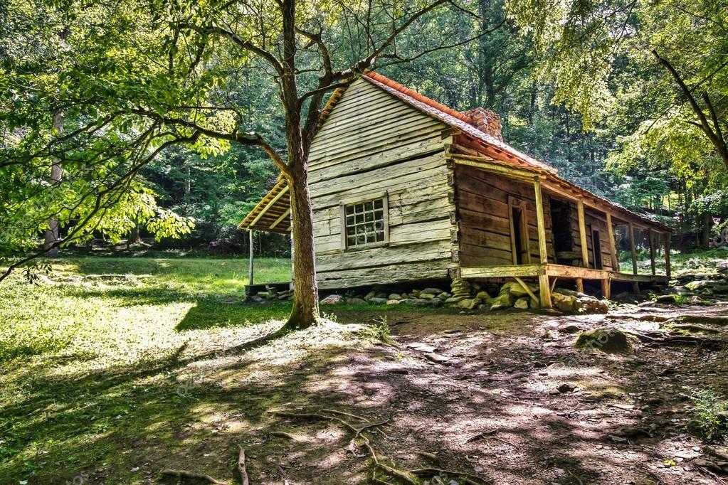 Smoky Mountain Cabin Stock Photo C Ehrlif 52704503