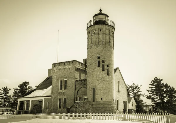 Vintage vuurtoren — Stockfoto