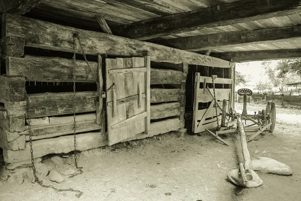 Průkopnická farma — Stock fotografie