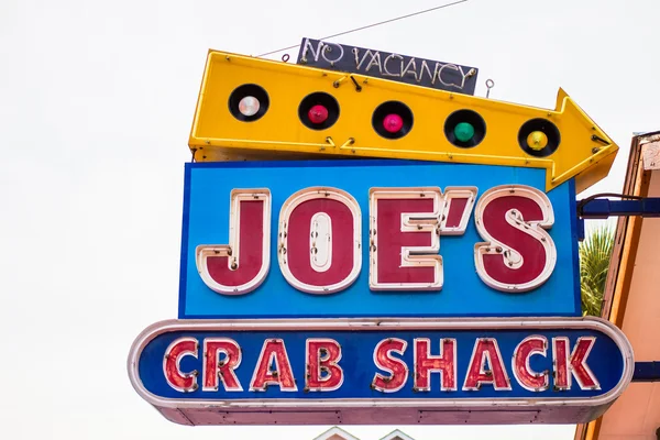 Joe'nun yerinde yemek — Stok fotoğraf