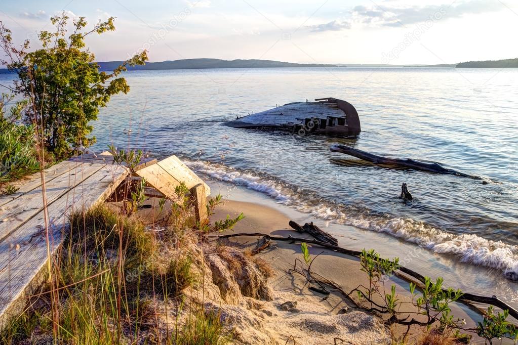 Lake Superior Shipwreck