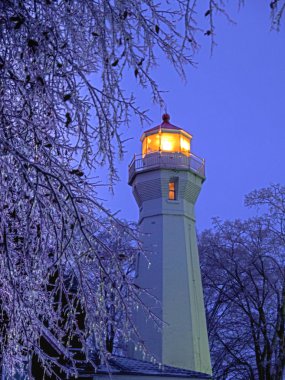 Port Sanilac Lighthouse clipart