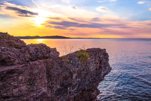 Marquette Michigan Lever de soleil — Photo