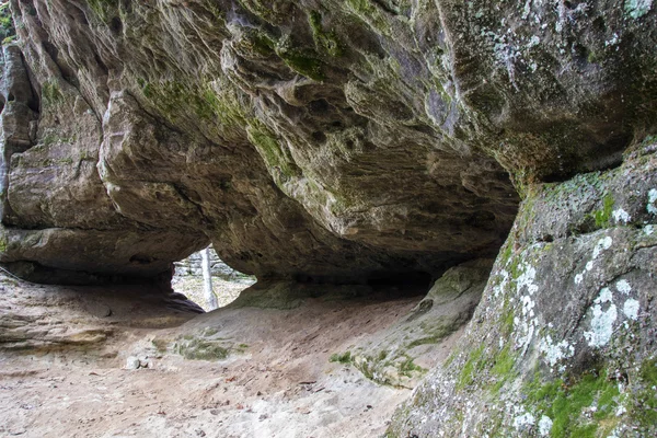 Natural Rock Formation In Michigan's Upper Peninsula — Stock Photo, Image