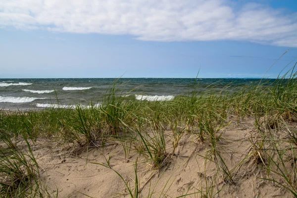 Achtergrond van de Lake Superior. — Stockfoto