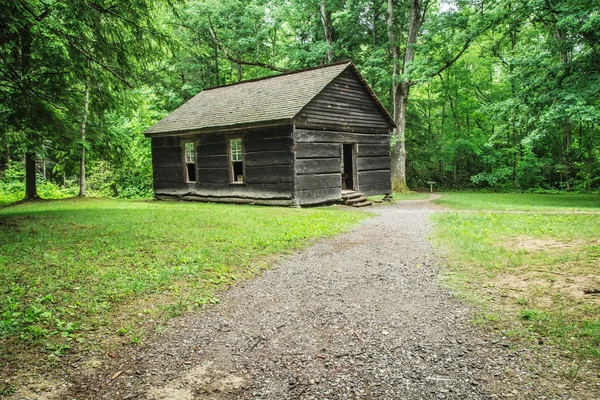 Little Greenbrier Schoolhouse — Stock Photo, Image