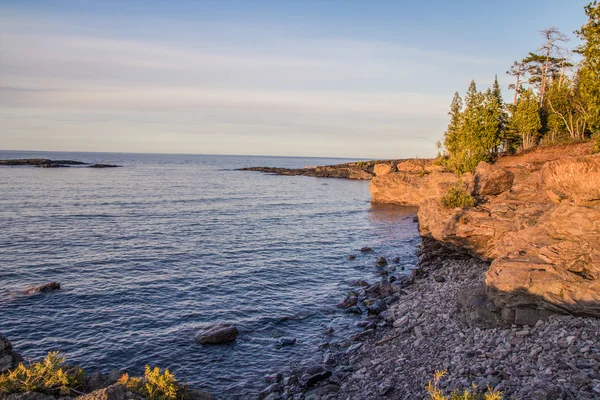 Lago Superior costa — Fotografia de Stock