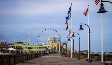Şehir merkezindeki Myrtle Beach