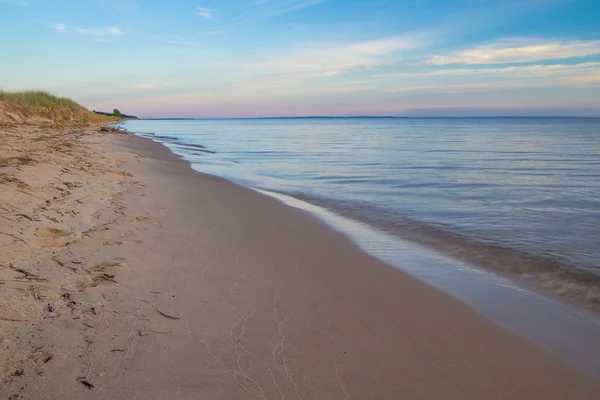 Spiaggia al tramonto — Foto Stock