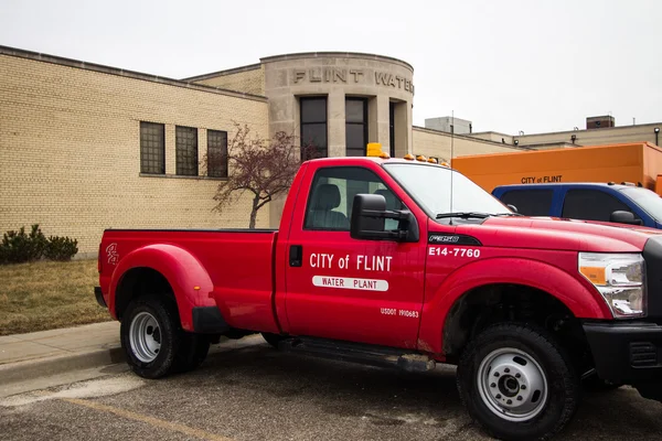 Impianto idrico di Flint Michigan — Foto Stock