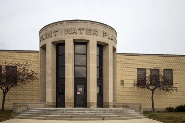 Flint Michigan wody roślin — Zdjęcie stockowe