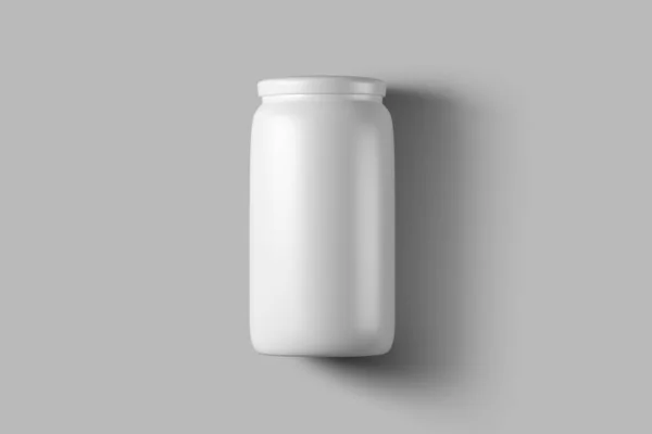 Fles Pot Witte Achtergrond — Stockfoto