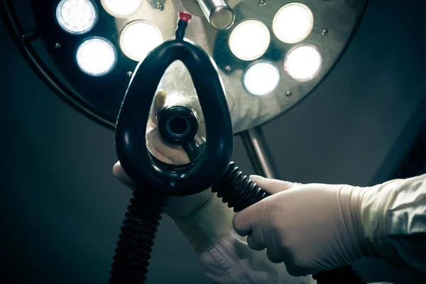 Anestesia in sala operatoria — Foto Stock